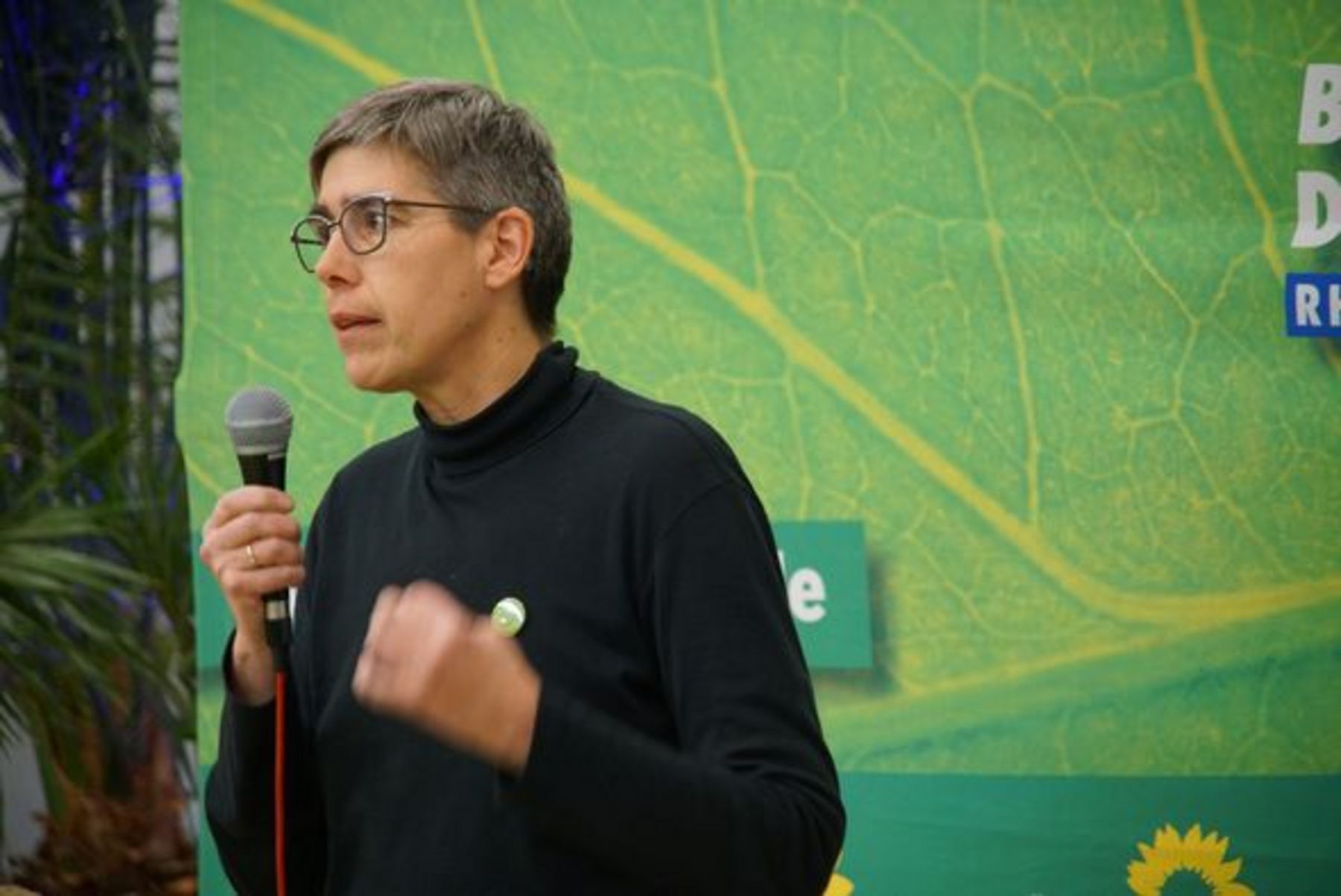 Jutta Paulus, gleichzeitig Landesvorsitzende Jutta Paulus, gleichzeitig Landesvorsitzende