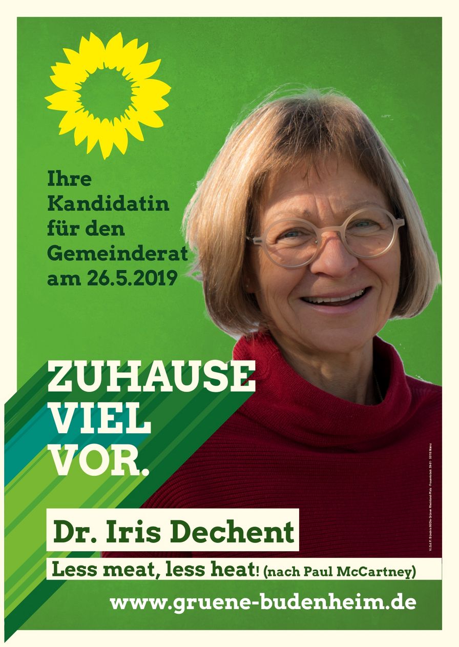 Listenplatz 11: Dr. Iris Dechent Listenplatz 11: Dr. Iris Dechent