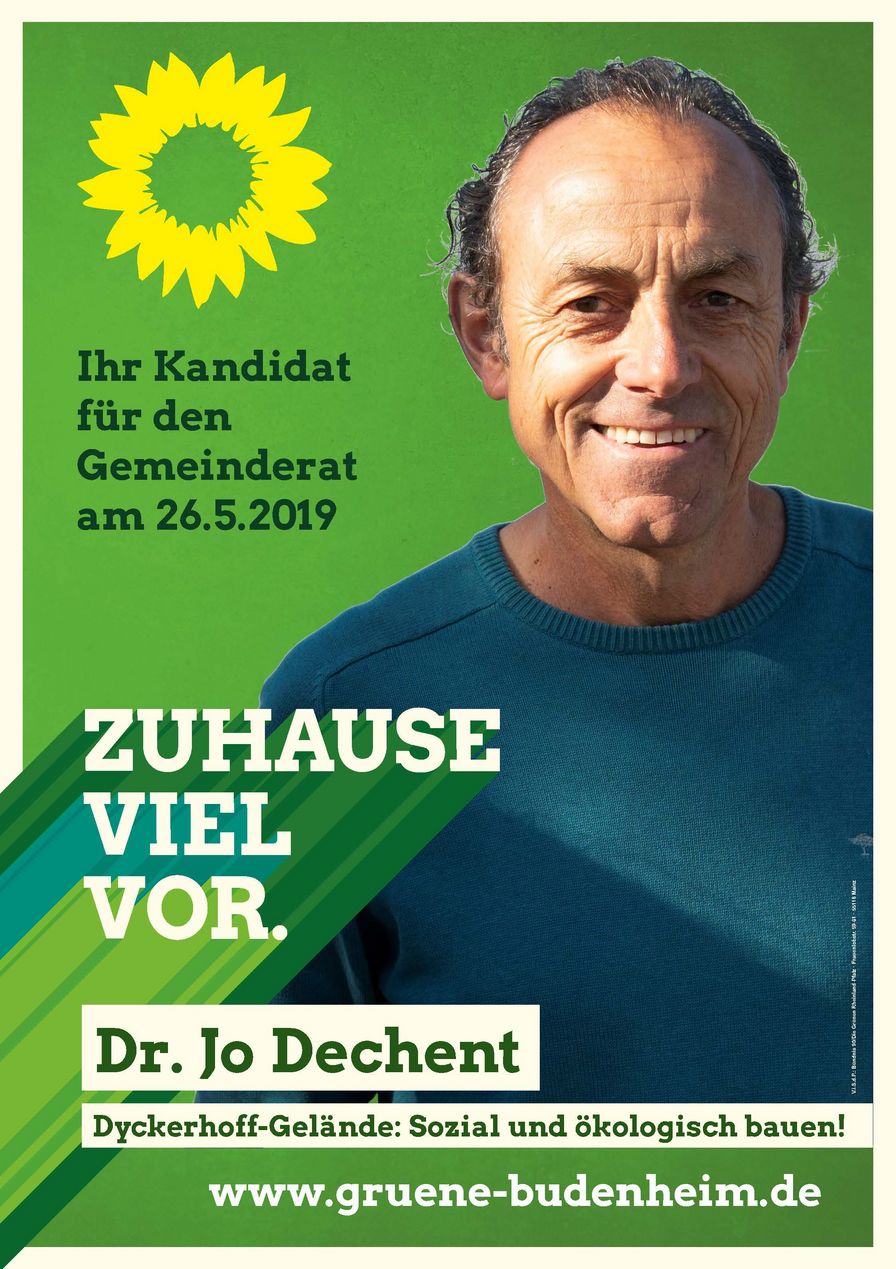 Listenplatz 6: Dr. Jo Dechent Listenplatz 6: Dr. Jo Dechent
